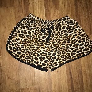 Leopard shorts, dress up or down!